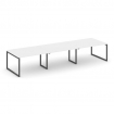 Style Project Стол переговорный SN-4O.SPRG-052.3 Белый/Металл Антрацит 3540*1180*750