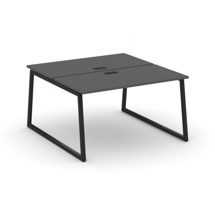 Style Project Рабочая станция 2-х сторон. SN-4T1.DRS-022 Антрацит/Металл Черный/Заглушка Пластик Чер