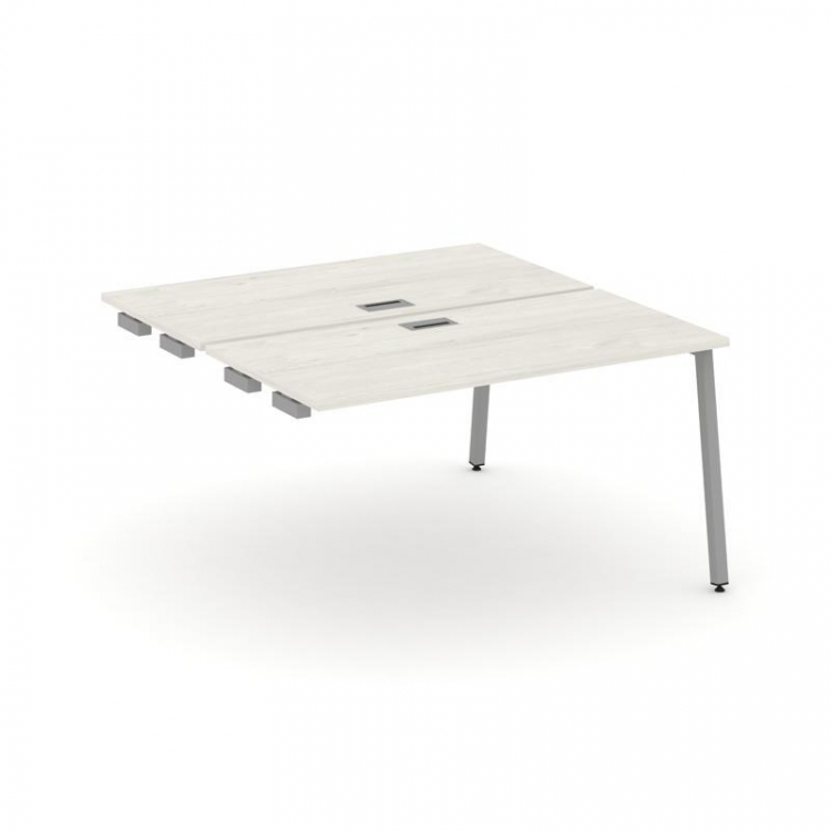 Style Project Стол-приставка к опор. элем. SN-4A.DPRS-013 Дуб Наварра/Металл Серый 1380*1432*750