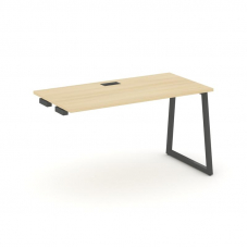 Style Project Стол-приставка к опор. элем. SN-4T1.OPRS-014 Акация Лорка/Металл Антрацит/Заглушка Пла