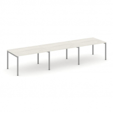 Style Project Стол переговорный SN-4P.SPRG-024.3 Дуб Наварра/Металл Серый 4740*980*750