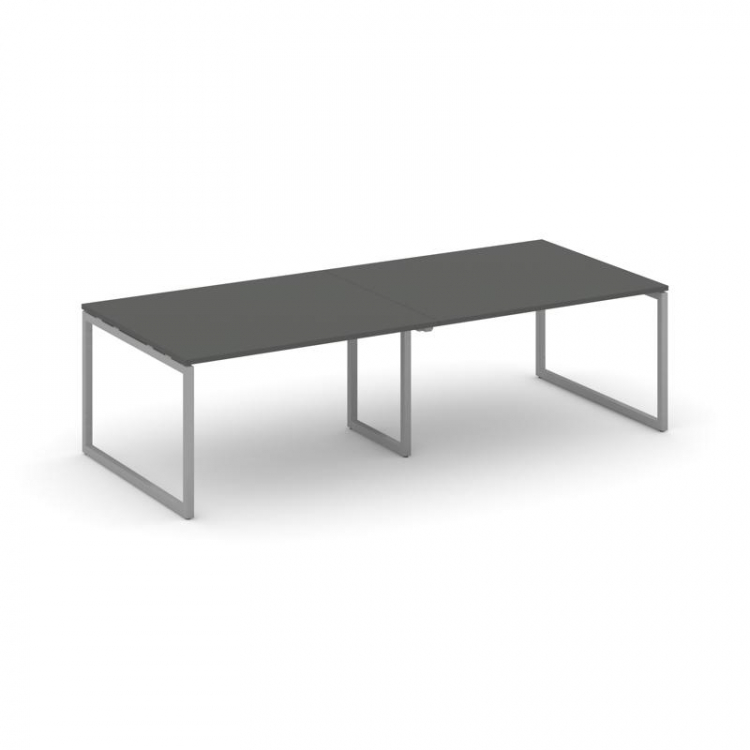 Style Project Стол переговорный SN-4O.SPRG-044.3 Антрацит/Металл Серый 3160*1180*750