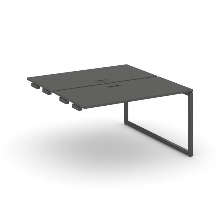 Style Project Стол-приставка к опор. элем. SN-4O.DPRS-021 Антрацит/Металл Антрацит 980*1632*750