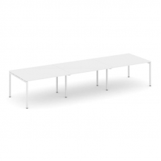 Style Project Стол переговорный SN-4P.SPRG-053.3 Белый/Металл Белый 4410*1180*750