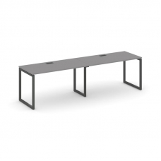 Стайл Проджект Рабочая станция односторонняя SN-4O.ORS-021 Серый Пепел/Металл Антрацит 1960*800*750