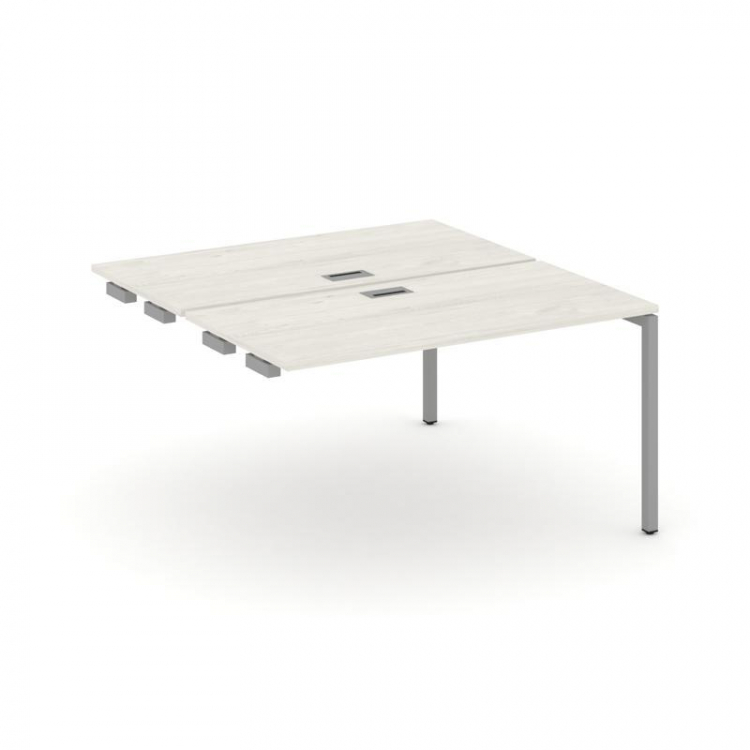 Style Project Стол-приставка к опор. элем. SN-4P.DPRS-024 Дуб Наварра/Металл Серый 1580*1632*750