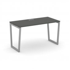Style Project Стол письменный SN-4T2.SP-012 Антрацит/Металл Серый/Заглушка Пластик Серебристый 1180*