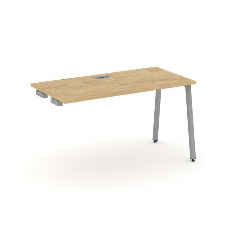 Style Project Стол-приставка к опор. элем. SN-4A.OPRS-011 Тиквуд Светлый/Металл Серый 980*700*750
