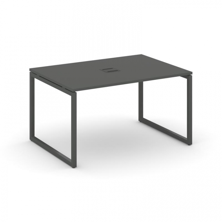 Style Project Стол переговорный SN-4O.SPRG-003 Антрацит/Металл Антрацит 1380*980*750