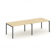 Style Project Стол переговорный SN-4P.SPRG-011.3 Акация Лорка/Металл Антрацит 1960*980*750