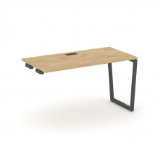 Style Project Стол-приставка к опор. элем. SN-4T2.OPRS-022 Тиквуд Светлый/Металл Антрацит/Заглушка П