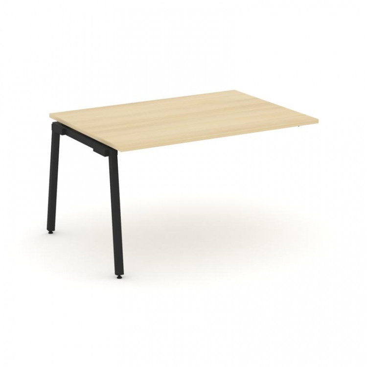 Style Project Проходной наб. элем. перег. стола SN-4A.NSPRG-001.3 Акация Лорка/Металл Черный 980*980