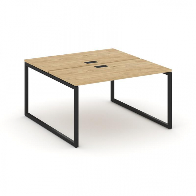 Style Project Рабочая станция 2-х сторон. SN-4O.DRS-002 Тиквуд Светлый/Металл Черный 1180*1232*750