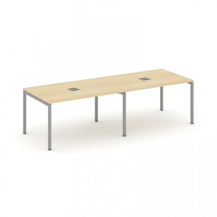 Style Project Стол переговорный SN-4P.SPRG-014 Акация Лорка/Металл Серый 3160*980*750