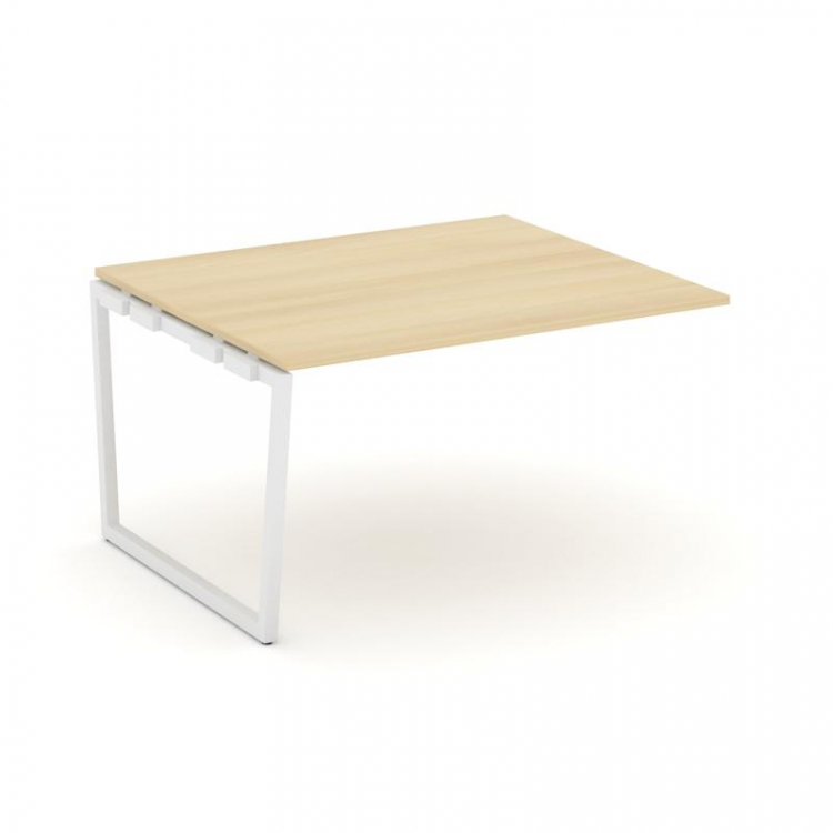 Style Project Проходной наб. элем. перег. стола SN-4T2.NSPRG-033.3 Акация Лорка/Металл Белый 1380*11