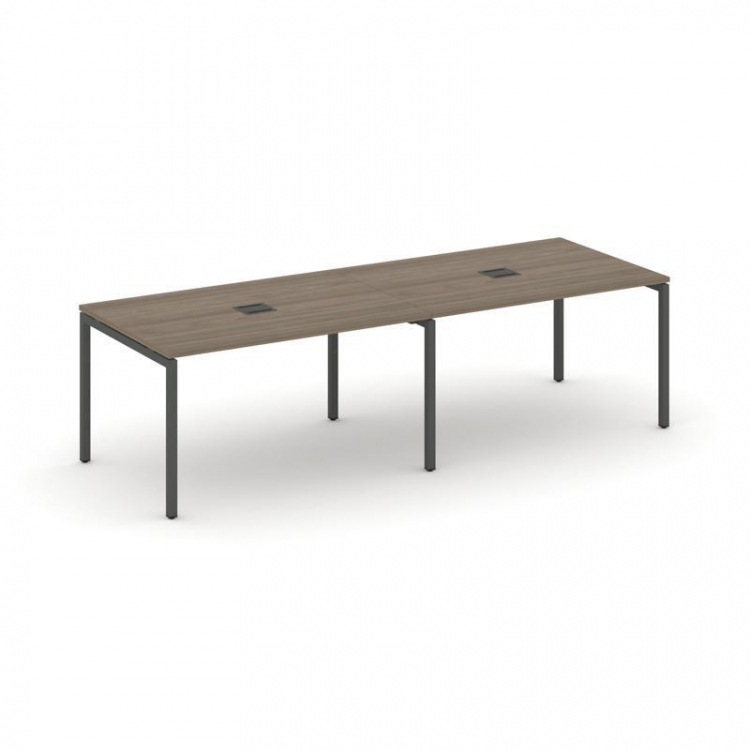 Style Project Стол переговорный SN-4P.SPRG-014 Вяз Благородный/Металл Антрацит 3160*980*750