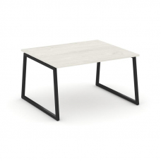 Style Project Стол переговорный SN-4T1.SPRG-033.3 Дуб Наварра/Металл Черный 1380*1180*750