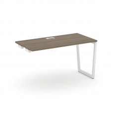 Style Project Стол-приставка к опор. элем. SN-4T2.OPRS-014 Вяз Благородный/Металл Белый/Заглушка Пла