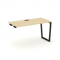 Style Project Стол-приставка к опор. элем. SN-4T2.OPRS-001 Акация Лорка/Металл Черный/Заглушка Пласт