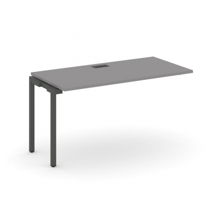 Стайл Проджект Проходной наборный элемент SN-4P.ONRS-024 Серый Пепел/Металл Антрацит 1580*800*750