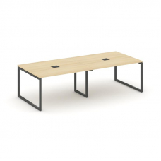 Style Project Стол переговорный SN-4O.SPRG-043 Акация Лорка/Металл Антрацит 2760*1180*750