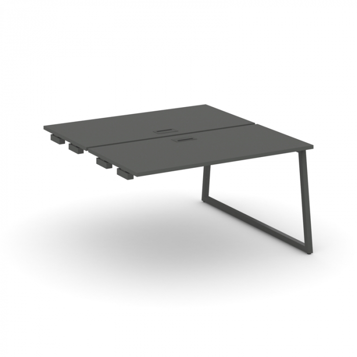 Style Project Стол-приставка к опор. элем. SN-4T1.DPRS-001 Антрацит/Металл Антрацит/Заглушка Пластик
