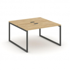 Style Project Рабочая станция 2-х сторон. SN-4O.DRS-002 Тиквуд Светлый/Металл Антрацит 1180*1232*750