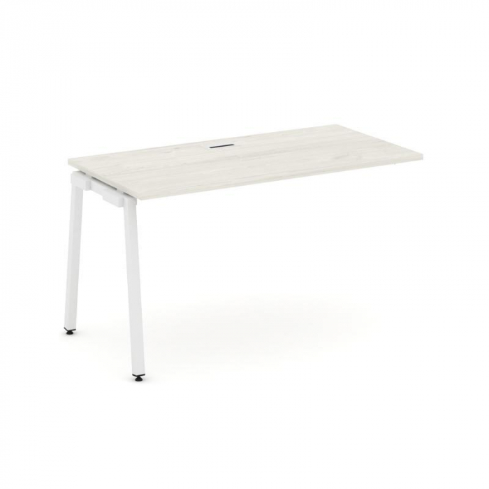 Стайл Проджект Проходной наб. элем. SN-4A.ONRS-001 Дуб Наварра/Металл Белый 980*600*750