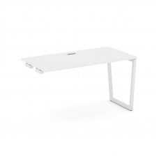 Style Project Стол-приставка к опор. элем. SN-4T2.OPRS-023 Белый/Металл Белый/Заглушка Пластик Белый