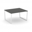 Style Project Стол переговорный SN-4T2.SPRG-034.3 Антрацит/Металл Белый 1580*1180*750