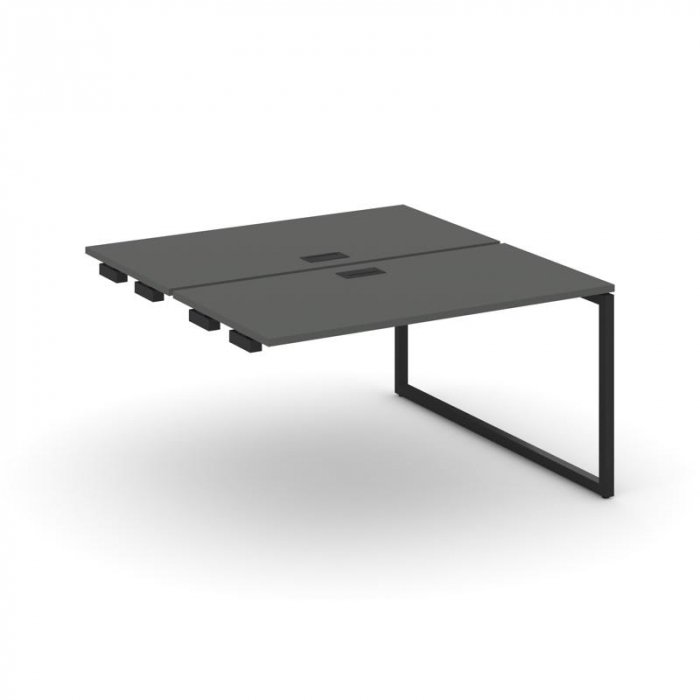 Style Project Стол-приставка к опор. элем. SN-4O.DPRS-021 Антрацит/Металл Черный 980*1632*750