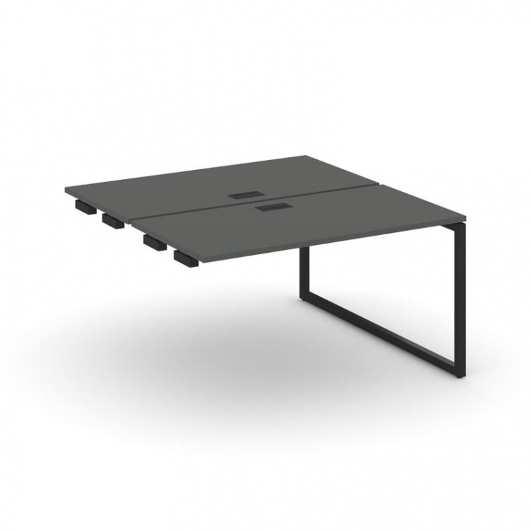 Style Project Стол-приставка к опор. элем. SN-4O.DPRS-013 Антрацит/Металл Черный 1380*1432*750