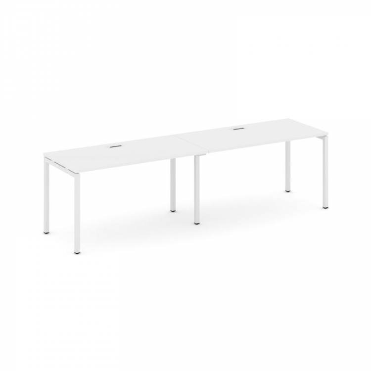 Style Project Рабочая станция 1 сторон. SN-4P.ORS-003 Белый/Металл Белый 2760*600*750