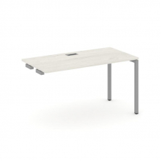 Style Project Стол-приставка к опор. элем. SN-4P.OPRS-024 Дуб Наварра/Металл Серый 1580*800*750