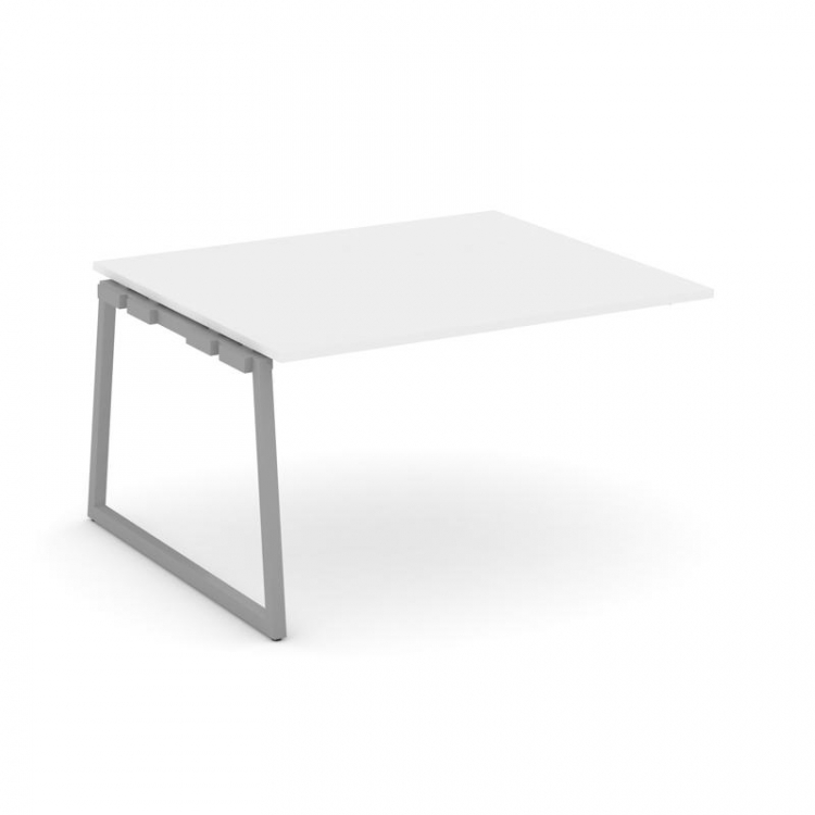 Style Project Проходной наб. элем. перег. стола SN-4T1.NSPRG-032.3 Белый/Металл Серый 1180*1180*750