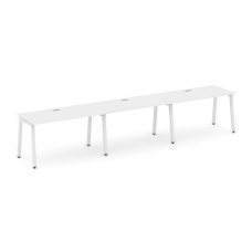 Style Project Рабочая станция 1 сторон. SN-5A.ORS-043 Белый/Металл Белый 4140*700*750