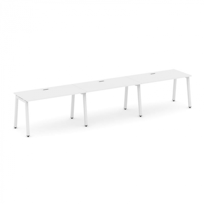 Style Project Рабочая станция 1 сторон. SN-5A.ORS-043 Белый/Металл Белый 4140*700*750