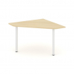 Style Project Угловой элемент перег. стола SN-5.UPRG-031 Акация Лорка/Металл Белый 1180*1180*750