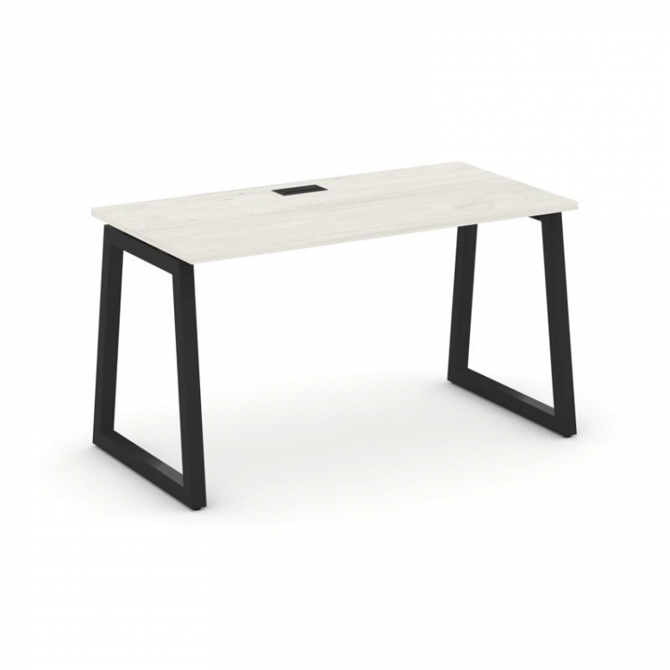 Style Project Стол письменный SN-5T1.SP-025 Дуб Наварра/Металл Черный/Заглушка Пластик Черный 1780*8