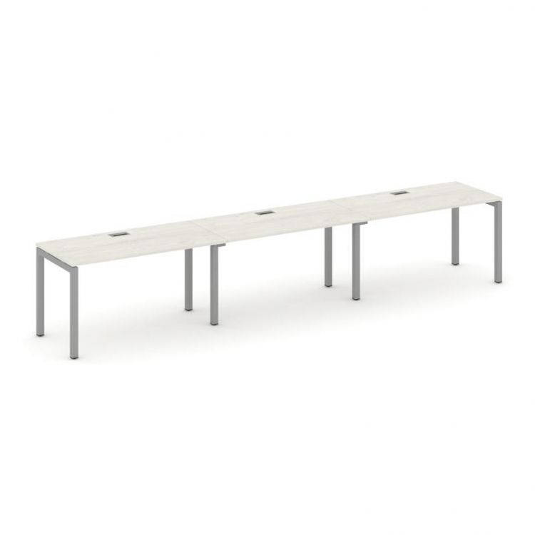 Style Project Рабочая станция 1 сторон. SN-5P.ORS-054 Дуб Наварра/Металл Серый 4740*800*750