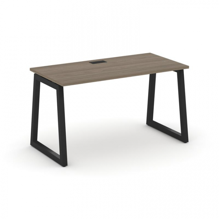 Style Project Стол письменный SN-5T1.SP-005 Вяз Благородный/Металл Черный/Заглушка Пластик Черный 17