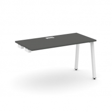 Style Project Стол-приставка к опор. элем. SN-5A.OPRS-012 Антрацит/Металл Белый 1180*700*750