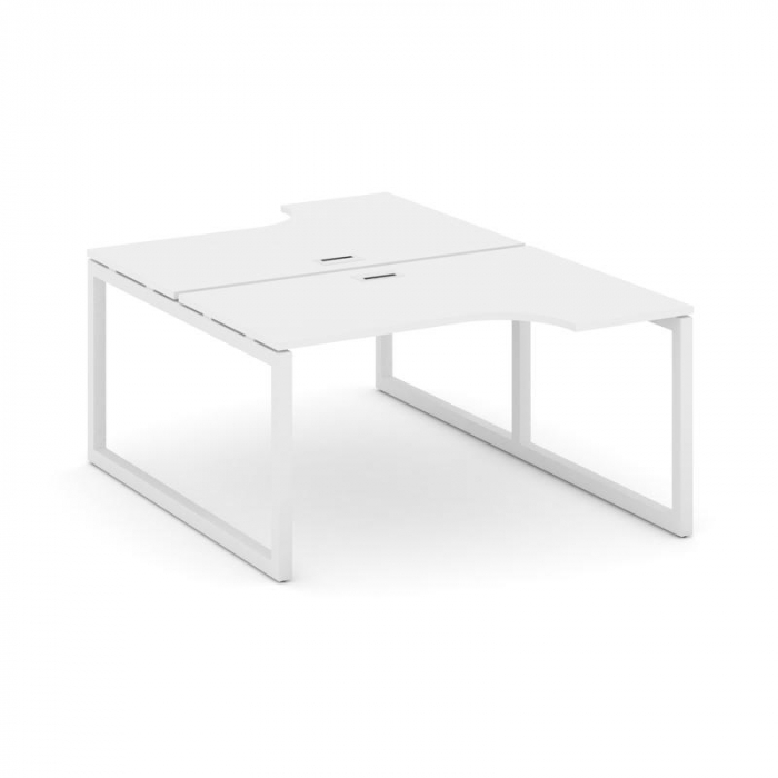 Style Project Рабочая станция эргоном. SN-5O.DRPA-011 Белый/Металл Белый 1380*1432/1992*750