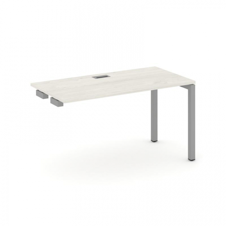 Style Project Стол-приставка к опор. элем. SN-5P.OPRS-003 Дуб Наварра/Металл Серый 1380*600*750