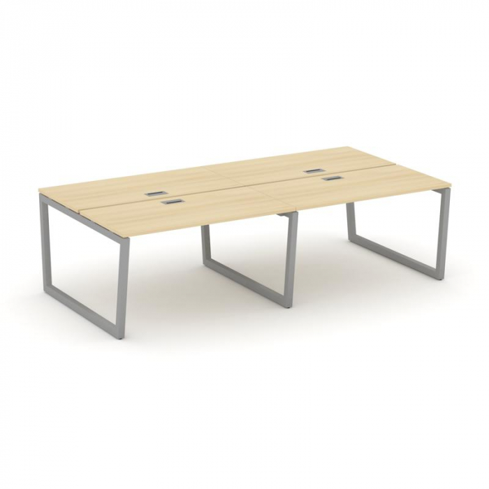 Style Project Рабочая станция 2-х сторон. SN-5T2.DRS-033 Акация Лорка/Металл Серый/Заглушка Пластик