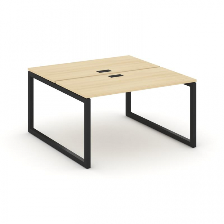 Style Project Рабочая станция 2-х сторон. SN-5O.DRS-014 Акация Лорка/Металл Черный 1580*1432*750