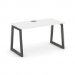 Style Project Стол письменный SN-5T1.SP-024 Белый/Металл Антрацит/Черный Пластик 1580*800*750