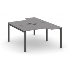 Стайл Проджект Рабочая станция эргономичная SN-5P.DRPA-001 Серый Пепел/Металл Антрацит 1380*1232/199