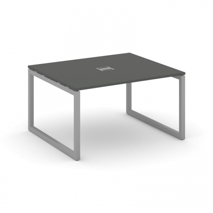 Стайл Проджект Стол переговорный SN-5O.SPRG-033 Антрацит/Металл Серый 1380*1180*750