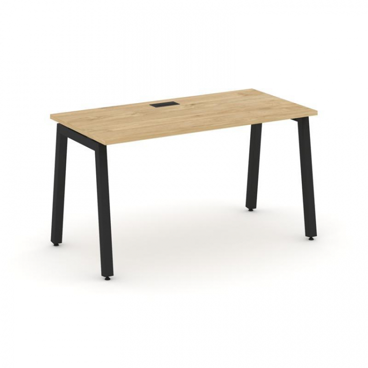 Style Project Стол письменный SN-5A.SP-015 Тиквуд Светлый/Металл Черный 1780*700*750